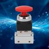 MOV 03EB G1 8 Thread MOV Mushroom Button Mechanical Valve 2 Way Air Mechanical Valve