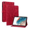 For Samsung Galaxy Tab A8 10.5 (2021) (SM-X200;SM-X205).PU Leather Exquisite Floral Embossed Design Tablet Case