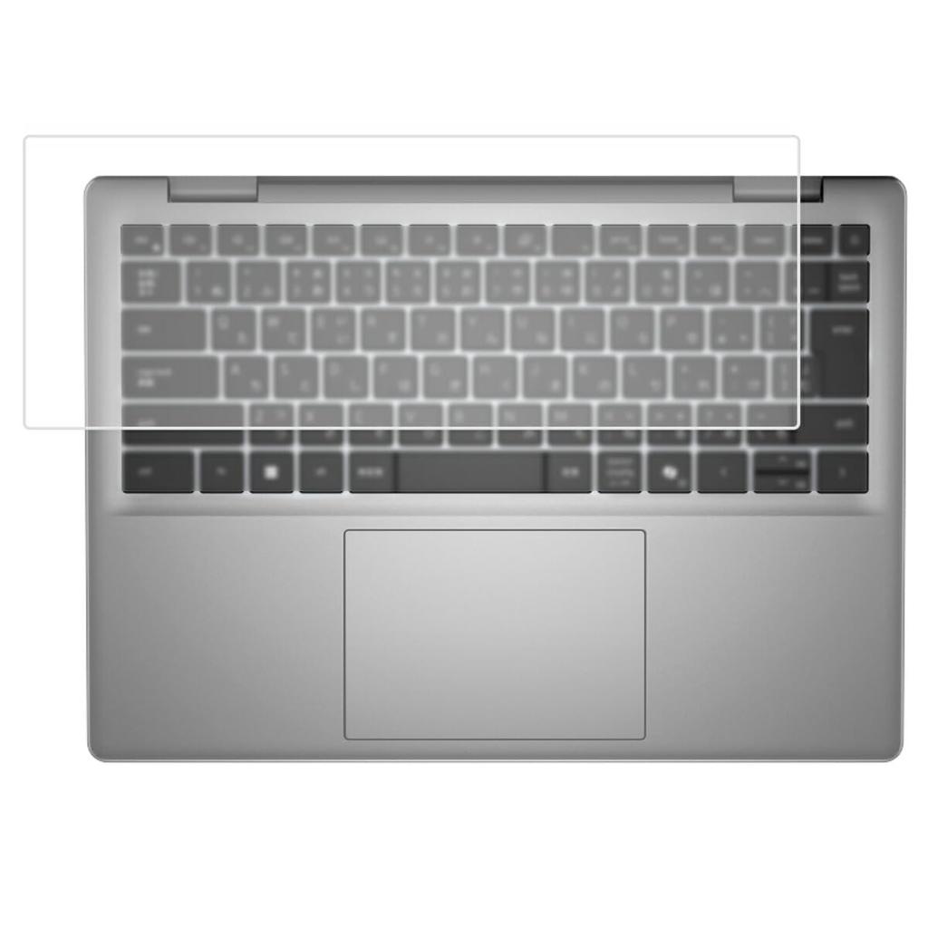 ClearView Keyboard Cover Protective Film for Dell Inspiron 14 5441 2024 Model Made in Japan [Quiet]