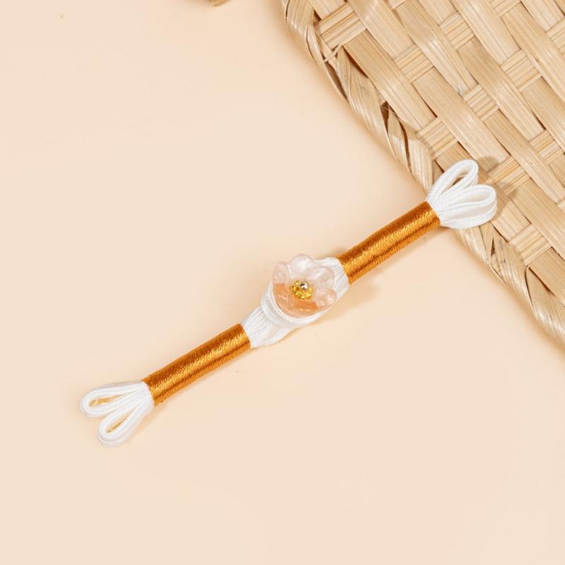 5Pcs Traditional Cheongsam Knot Button Flower Chinese Closures Buttons Sewing Fasteners for Clothing Decoration