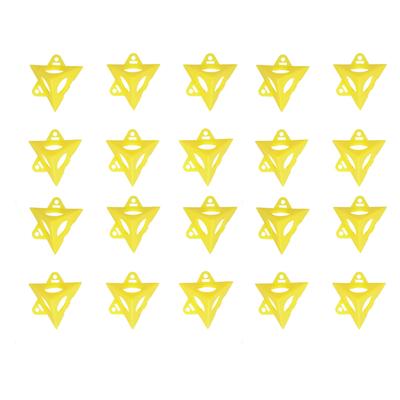 20PCS Paint Stand Kit Triangular Plastic Woodworking Bracket for Photo Frame Door Plank