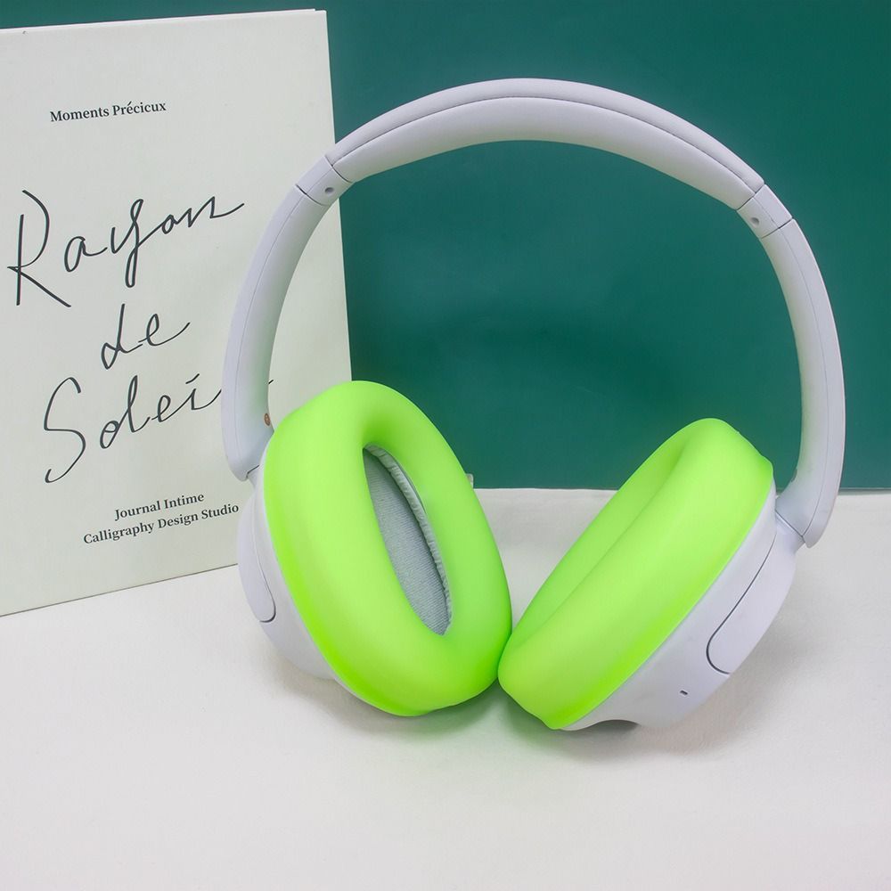Silicone Wireless Headphones Cover Soft Anti-scratch Ear Pad Cover Headphone Protector for Sony WH-CH720N Bluetooth Headset