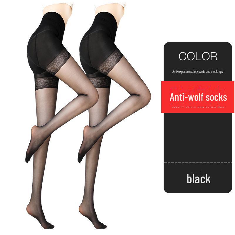 

Женские летние леггинсы Anti-Wolf: Носки-ананасы телесного цвета, устойчивые к воздействию внешней среды и зацепкам, для создания красивого образа с голыми ногами core-spun silk, Women s One Size чёрный