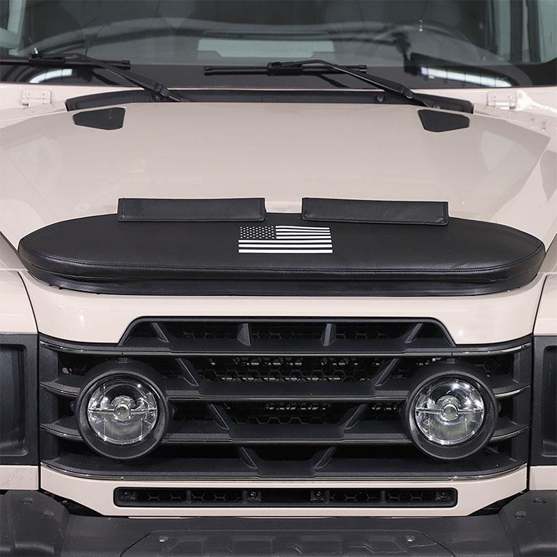 Para Ineos Grenadier 2020-2026 Cubierta del Capó del Coche Deflector de Piedras Escudo Protector del Capó Bloqueador de Arena Accesorios Exteriores