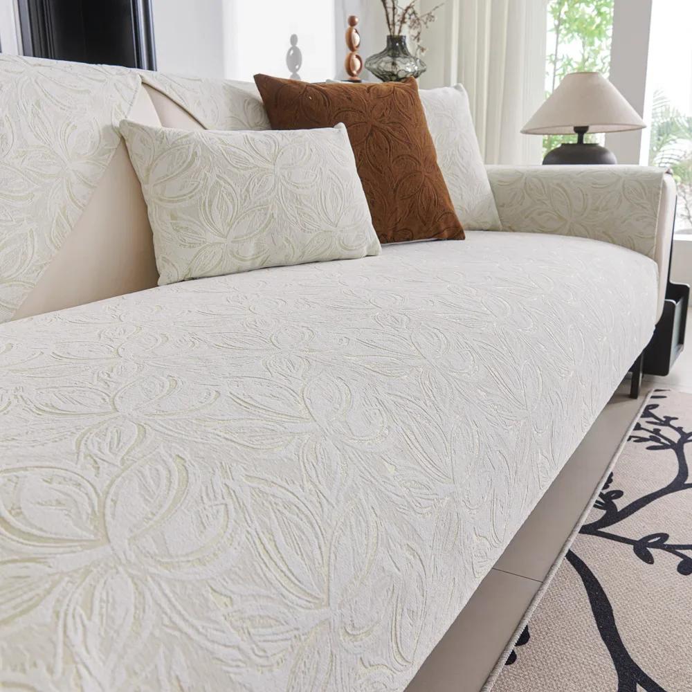 

Подушка для дивана с изображением четырехлистного клевера, универсальная, новая, нескользящая, кожаная, чехол для дивана, чехол из ткани 70x70