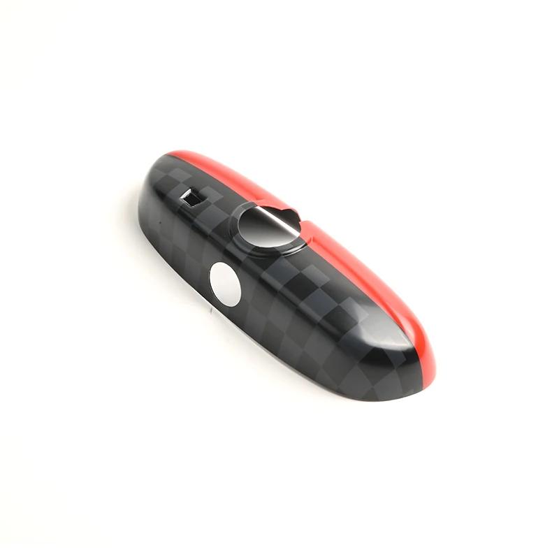 The Black For MINI Cooper F54 F56 F55  F57  F60 Car Rear View Mirror Cover Housing Hatchback PC plastic Fashion  Auto Styling