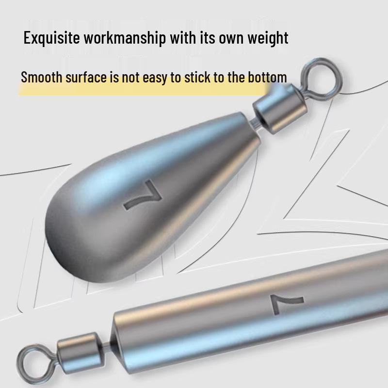 Diaozhizhu Alloy Drop Shot Sinker - Tungsten Steel Alternative for Texas Rig.