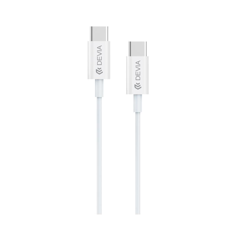 

DEVIA Smart Series EC042 1m Type-C to Type-C Data Cable 60W Fast Charging TPE Cord