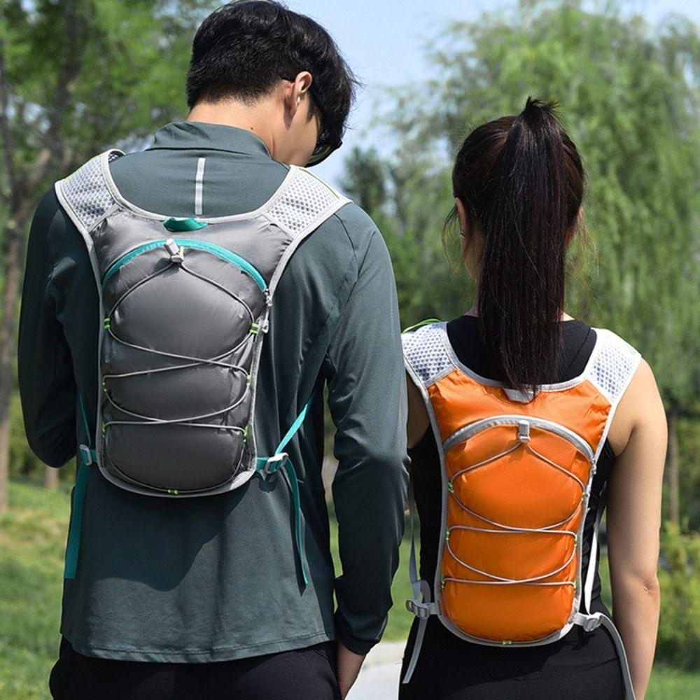 

Breathable Running Hydration Vest Ultra-light Water Backpack Running Hydration Bag Marathon сірий