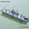 Remote Control Water-Spraying Destroyer Boat Toy with Real Water Cannon