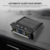 Dispositivo de alarma de presión de neumáticos para automóvil con sistema TPMS solar, pantalla digital colorida y 4 sensores externos, advertencia de temperatura y presión de neumáticos