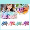 Cute Cartoon Pink Axolotl 30cm Plush Doll Soft Stuffed Animal Perfect For Comfort