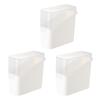 Cheese Slice Storage Box Kitchen Refrigerator Cheese Container with Cover Instant Coffee Tea Bag Ketchup Packet Storage Box