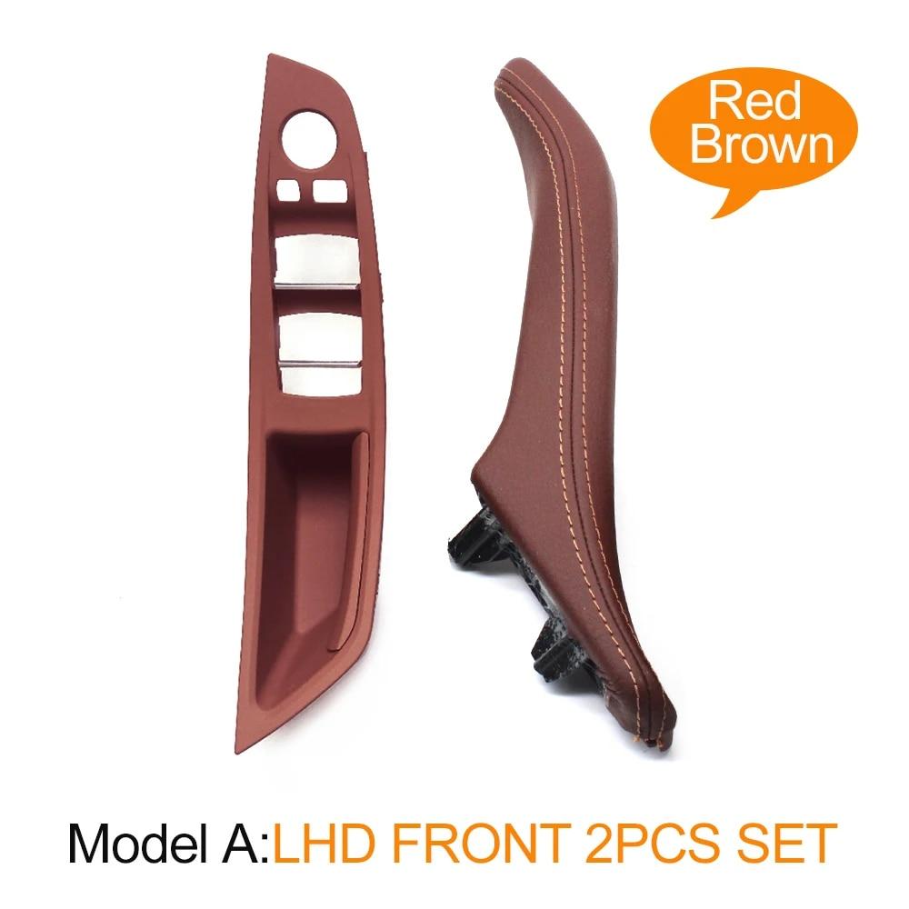 LHD Interior Car Front Left Right Armest Cover Panel Door Handle Assembly For BMW 5 Series F10 F11 523i 525i 528i 530i 535i 540i