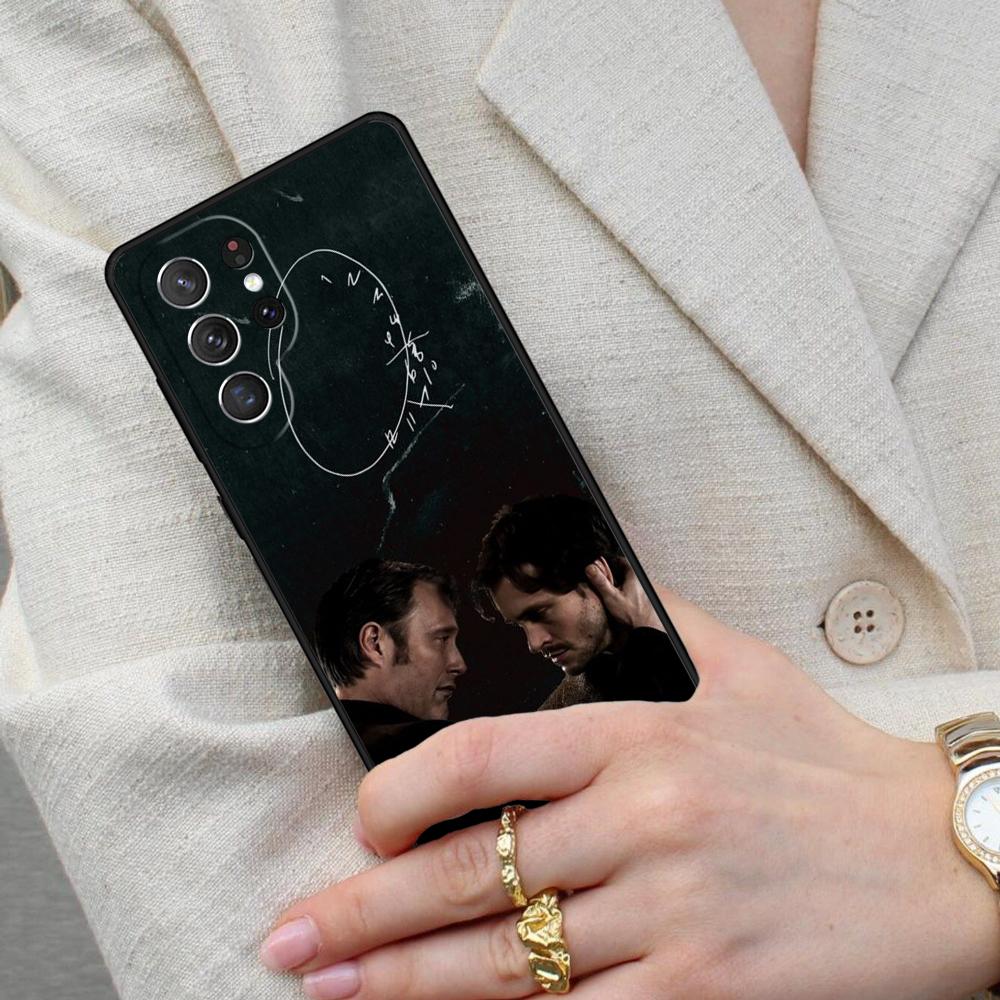 Hannibal Eat The Rude Cell Phone Case for Samsung Galaxy S26 Ultra S25 S24 S23 S22 S21 S20 Note10 Cover Galaxy S24 Ultra