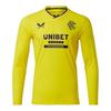 Castore Mens Rangers FC Long-Sleeved Goalkeeper Jersey