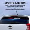 1 ks Samolepka na čelní sklo auta Módní sportovní nálepky Dekorační samolepka pro Audi A3 A4 B8 8P 8V A6 C7 A5 Q5 B7 B6 B9 QUTTRO RS Q3 Q7 S3 S4 S5 S6 S8