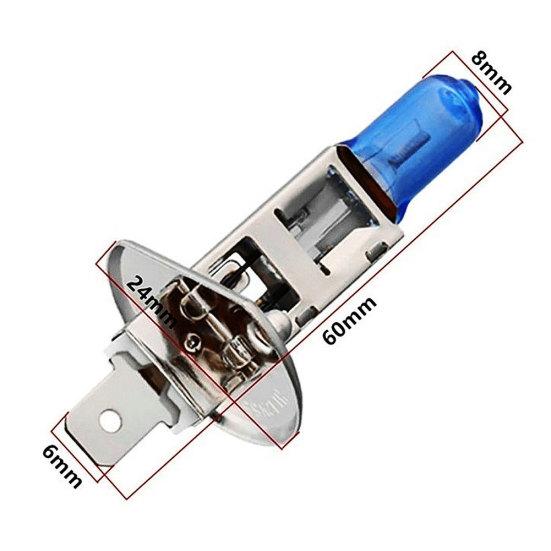 4Pcs H1 12V 55W 6000K White Xenon Gas Halogen Light Bulb Headlight Foglight