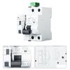 Automatic Reset Circuit Breaker 63A 30mA Differential Switch with Manual/Automatic Selection for Electrical Safety