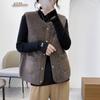 Vest Women's Autumn and Winter New Lamb Wool Vest Women's Versatile Short Vest Vest Jacket