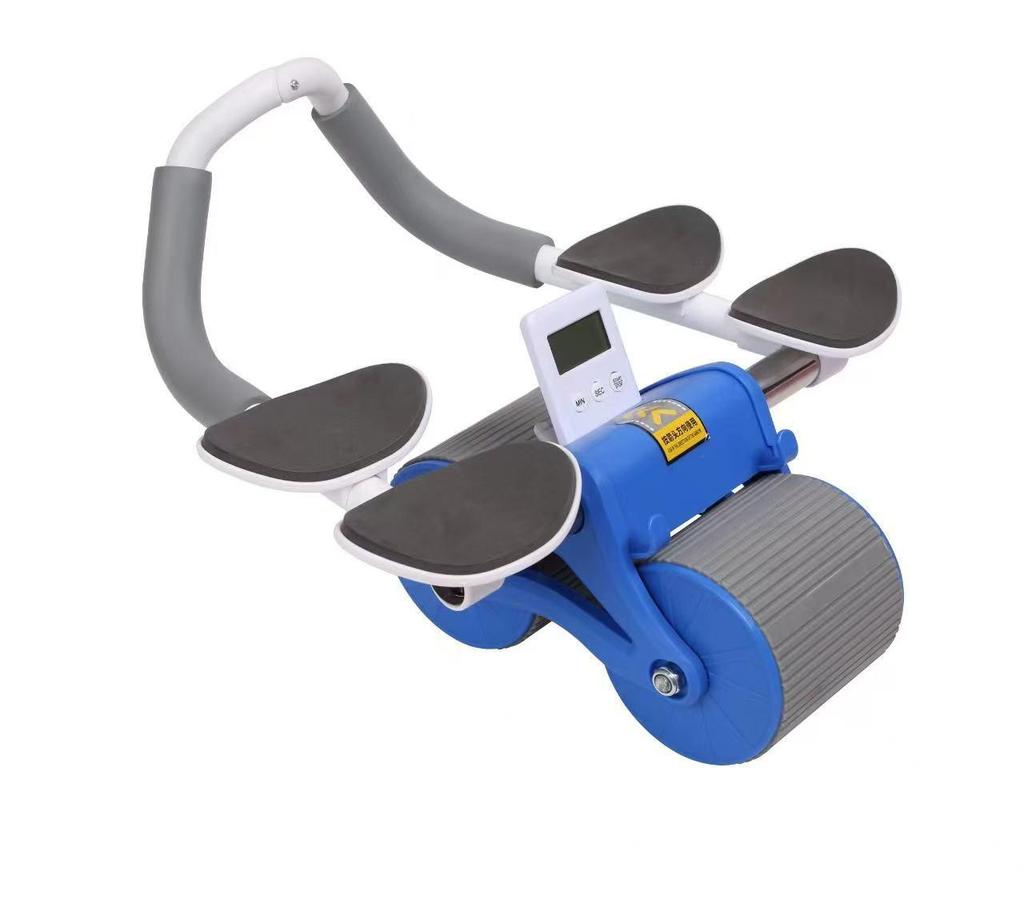 Automatic Rebound Ab Wheel Roller for Abdominal and Elbow Plank Training at Home