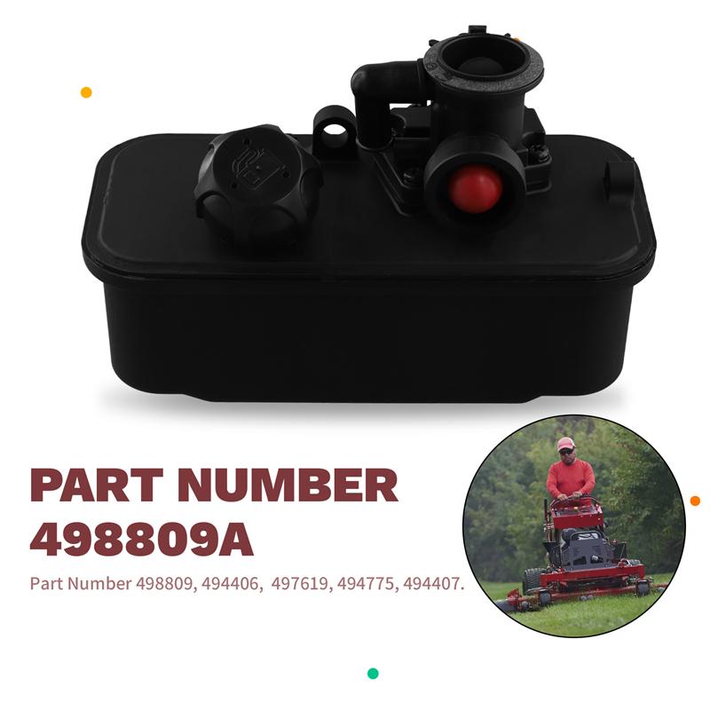 Fuel Gas Tank Mower Carburetor Assembly 499809 Carb For Briggs & Stratton 498809A 494406 Lawn Mower Accessories