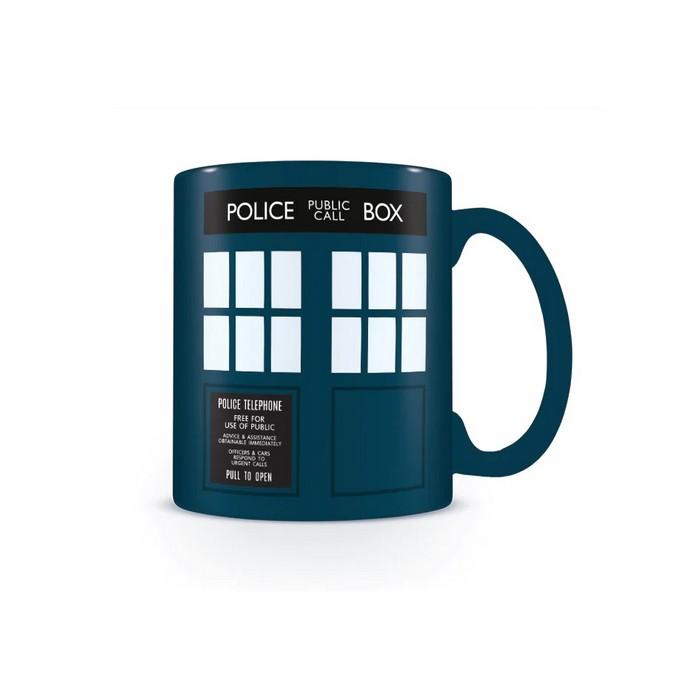  - Doctor Who Tardis Mug Navy/black/white (One Size) - Image 5