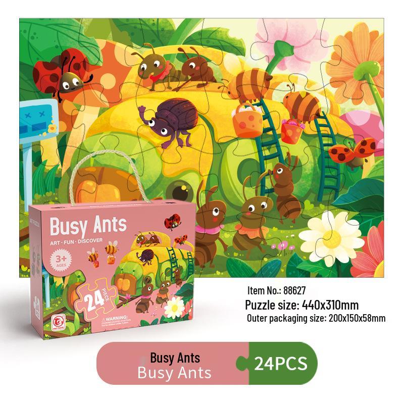 Children s Cross-border Jigsaw Puzzles: Early Education Toys, Kindergarten Gifts, Baby Holiday Souvenirs