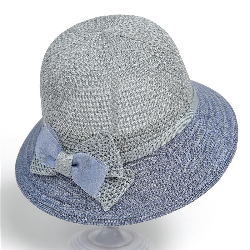 

Весенне-летние шляпы подчеркивают лицо, шляпа с маленьким козырьком, шляпа-ведро, женская защита от солнца и УФ-лучей, тонкая прохладная шляпа, шляпа-панама M（56-58cm）