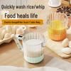 Multi-functional Electric Egg Beater and Rice Washer