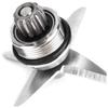 Stainless Steel Mixer Blade Rustproof Blade for VT 1195 4-Blade Extractor Replacement Part Easy To Install