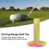 54/65/70MM Colorido Borracha Golf Tee T Forma Driving Range Indoor Outdoor Golf Practice Ball Holder Golf Training Auxílio Golfe Acessórios Golfe Presentes Golfista