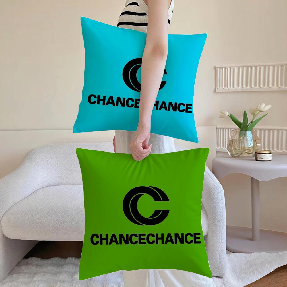 Design značky C-Chancechance Povlak na polštář Povlak na polštář proti roztočům Neviditelný zip Hedvábný krátký plyšový Povlak na polštář na pohovku