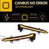 Smoked LED Dynamic Turn Signal Light Side Mirror Flashing Light for Seat Cupra Ateca 2016- Tarrace 2018