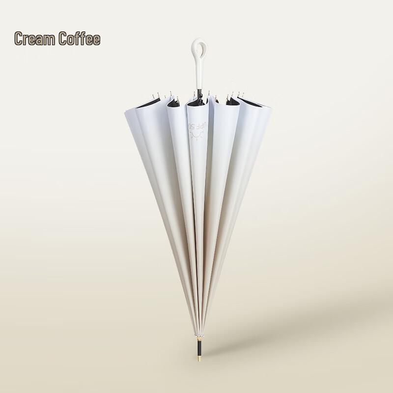 Easily 16-Rib Gradient Straight Umbrella