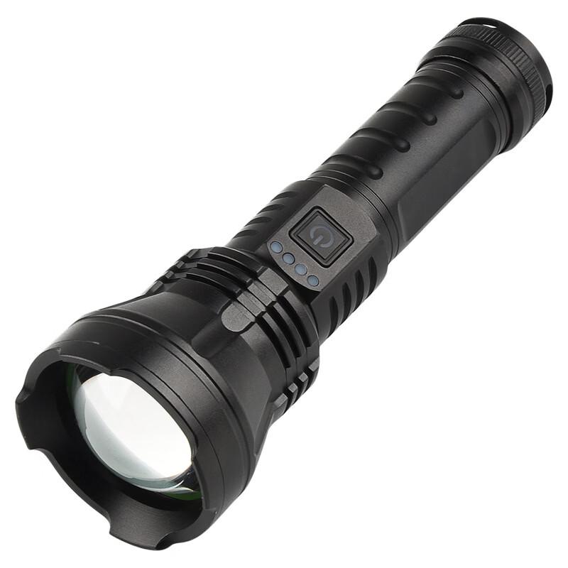 High Power Rechargeable LED Flashlight with Power Bank