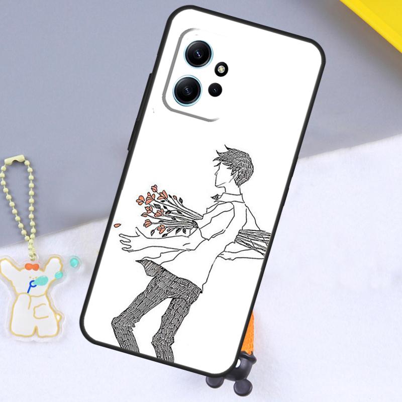 

Love Sweet Planes Couple For Xiaomi Redmi Note 12 11 10 9 Pro 9S 10S 11S 12S Phone Case For Redmi 12 9C 10C 12C 13C Redmi Note 11 Pro