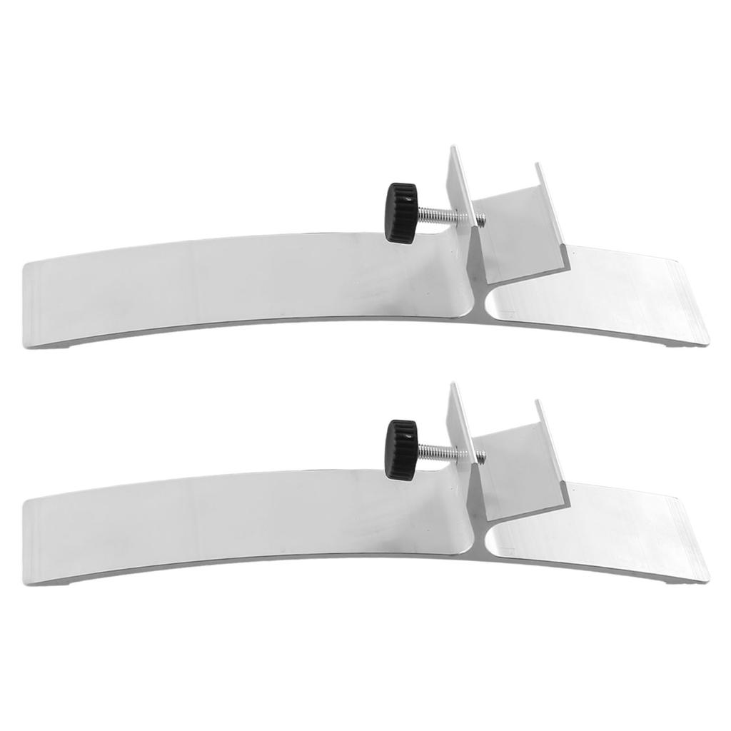 Ständer Halterung Aluminiumlegierung Halterung Für Infrarot Heizpaneele Hardware Zubehör Tragbar 1 Paar Nagelneu