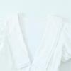 2025 Spring/Summer Slim Fit V-Neck Lace Patchwork Dress - Sweet Princess Style for Women