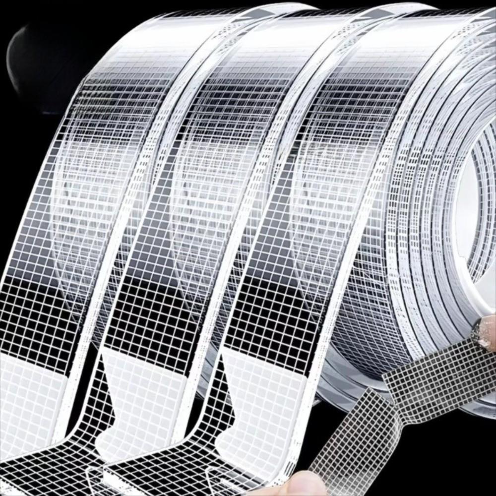 New 1/2mm Ultra-strong Double-sided Adhesive Upgraded Removable Clear Nano Tape Reusabl Waterproof Grid Adhesive Tapes