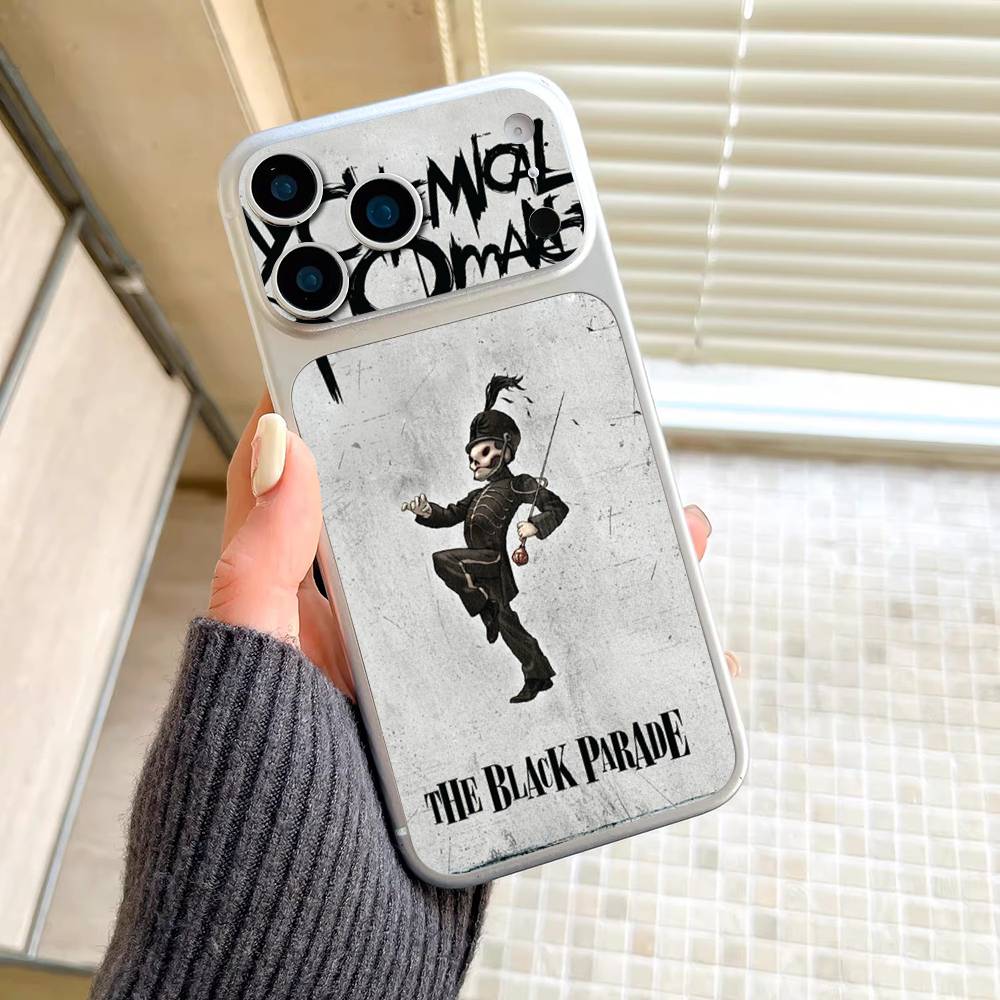 

My Chemical Romance Rock Band Modern Style Back Decal Sticker Protective Wrap Skin For IPhone 17 Pro 17 Pro Max iPhone 17 Pro