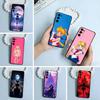 Sailor M-Moon-Usagi Tsukino Soft Silicone Case for Samsung S25, S24, S21, S22, S23, S30, Ultra, S20, Plus, FE, Lite-Black