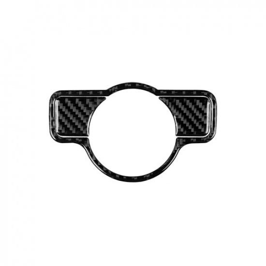 Auto Headlight Switch Button Trim Carbon Fiber For Mercedes-Benz ACE CLA GLA GLK