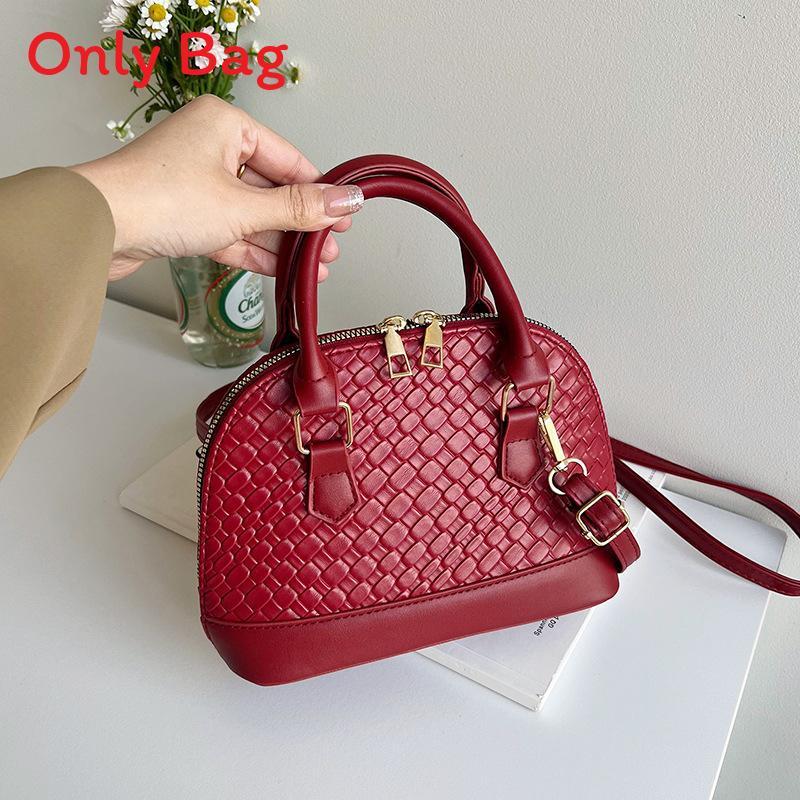 Fashionable Shell Bag With Inner Phone Pocket And Trendy Stitching For Women