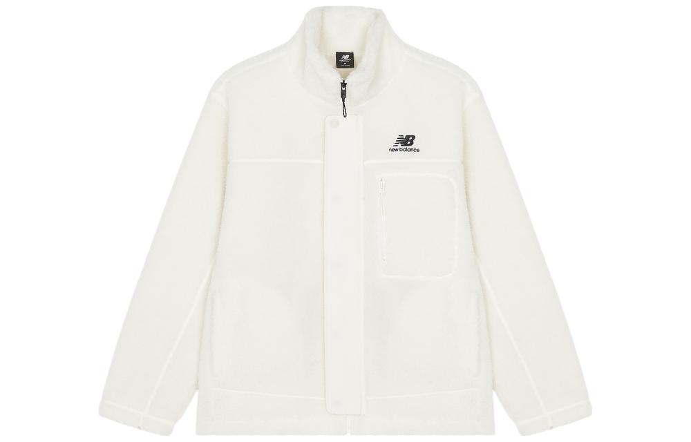 New Balance Jackets Men s White Stand Collar Thickened Other AMJ23351-CIC XL