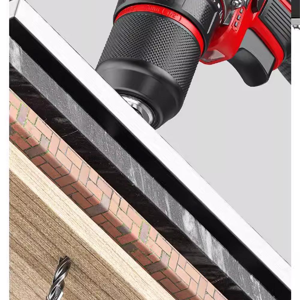 Mașină de găurit electrică fără perii, găurită cu impact fără fir, mașina de găurit cu clichet metalic, mașina de găurit electrică de mână, șurubelniță electrică de uz casnic