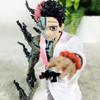 New 13cm Demon Slayer Akaza Hakuji Anime Figure Model Doll Action Figurine Pvc Decoration Peripheral Desktop Ornament Toy