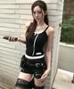 Inegi Angled Seam Zip Shorts (Black)