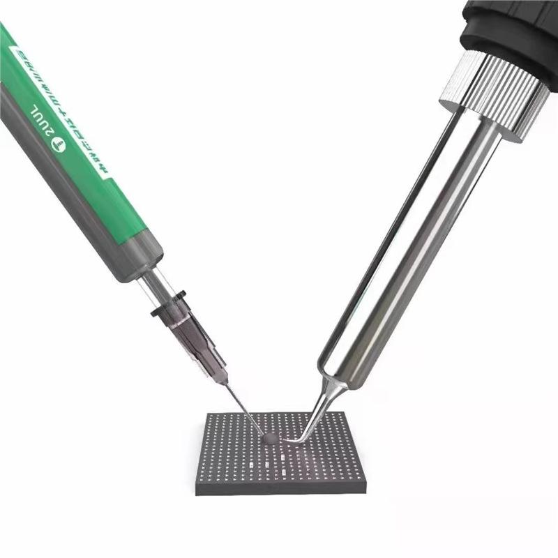2UUL Inline-Lötpastenspitze - Mittlere Temperatur (183°C) für die Reparatur von Mobiltelefonen