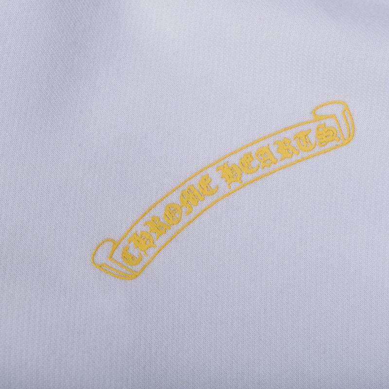 811 CHROME HEARTS 2025 Autumn and Winter New Plus Size Classic Style Logo Hooded Sweatshirt, Suitable for Couples To Wear